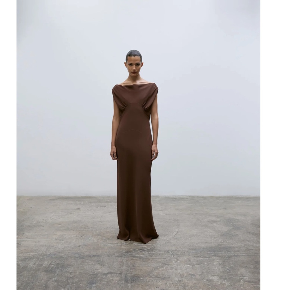 Paris Georgia Brown Raina Dress - Never Worn